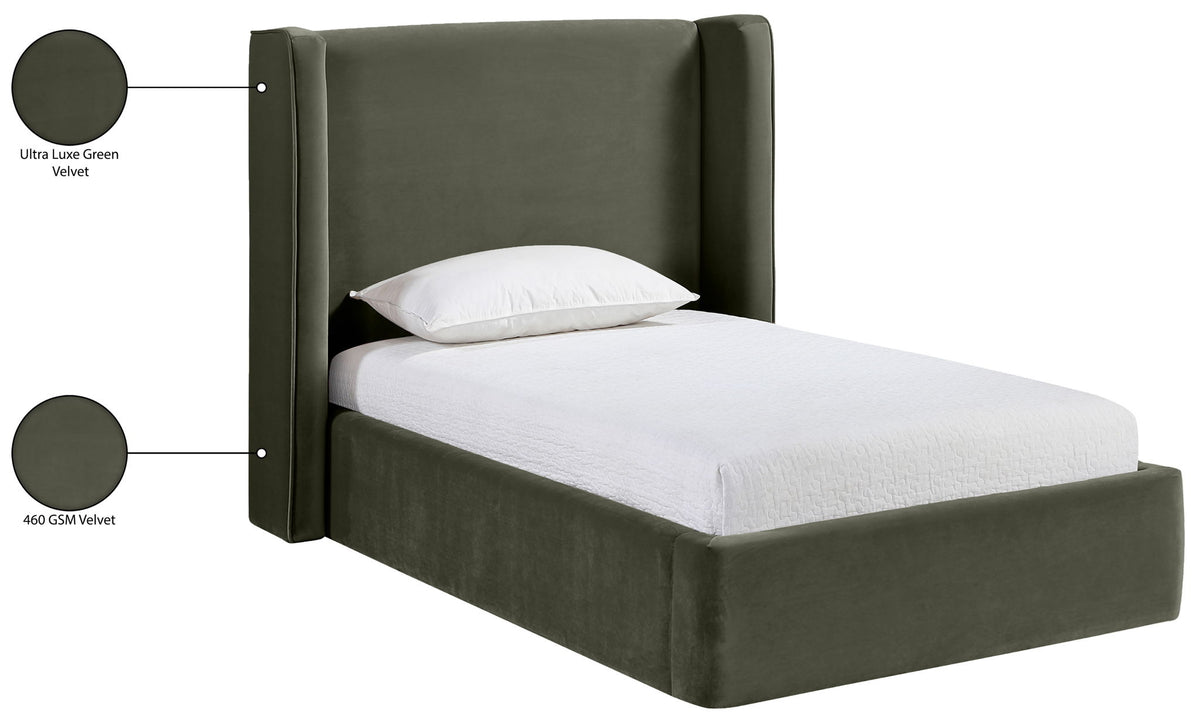 Kendall - Velvet Upholstered Bed
