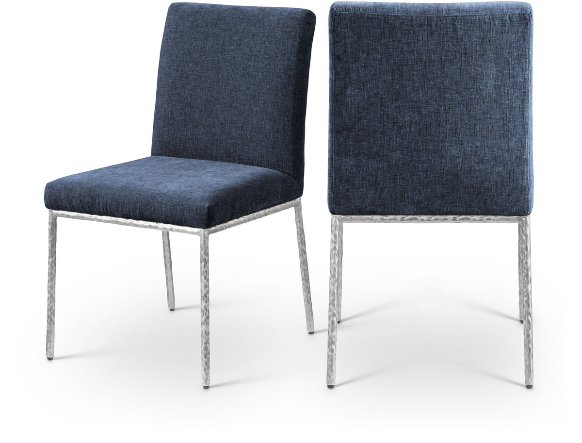 Reeves - Dining Side Chair (Set of 2) - Silver Base
