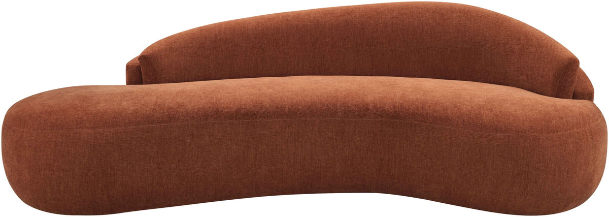 Caspian - Chenille Fabric Upholstered Sofa