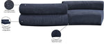 Bale - 2 Piece Curved Modular Sofa