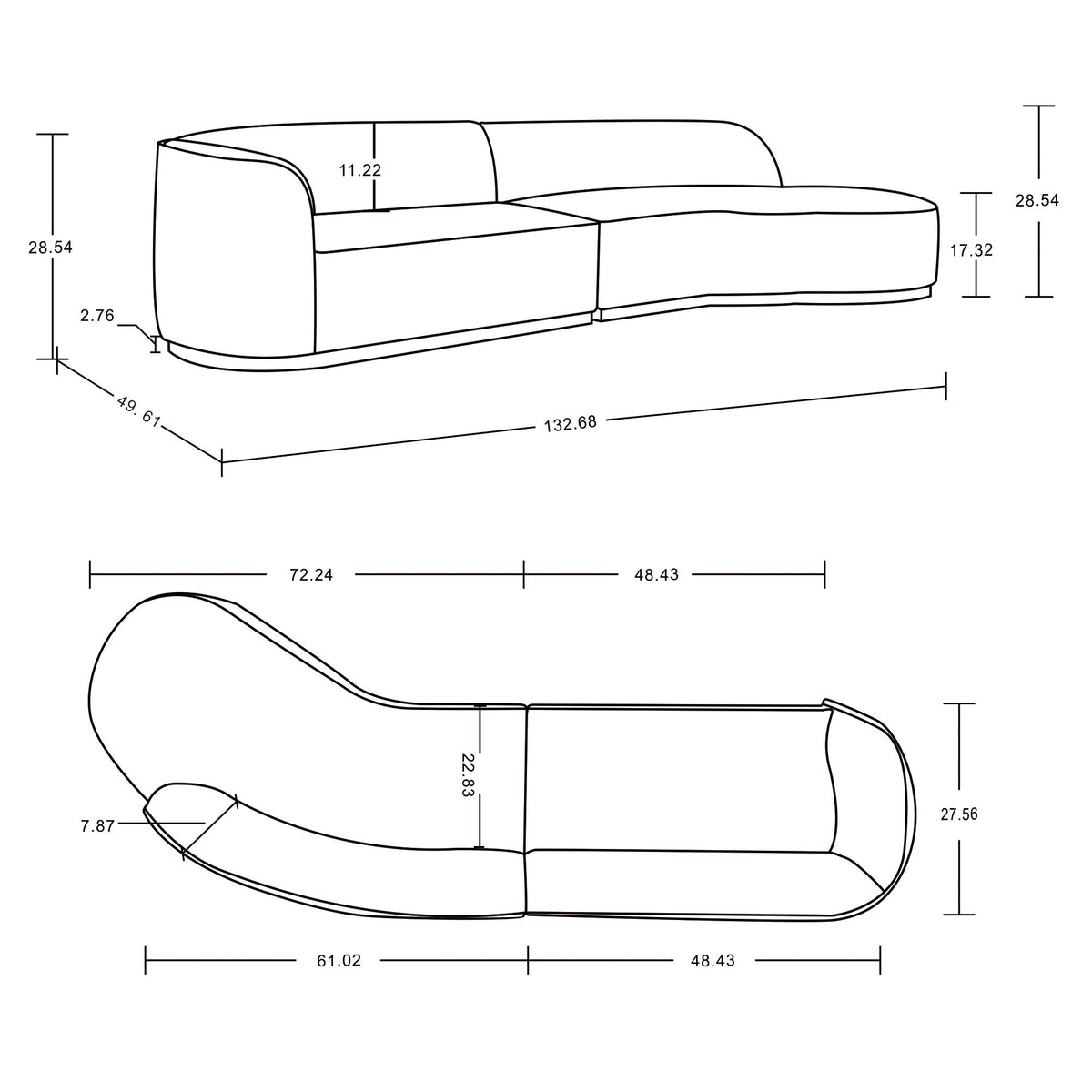 Manhattan Daria - Sectional