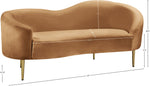 Ritz - Loveseat - Saddle