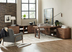Home Office - Bunching Short Bookcase - Dark Brown