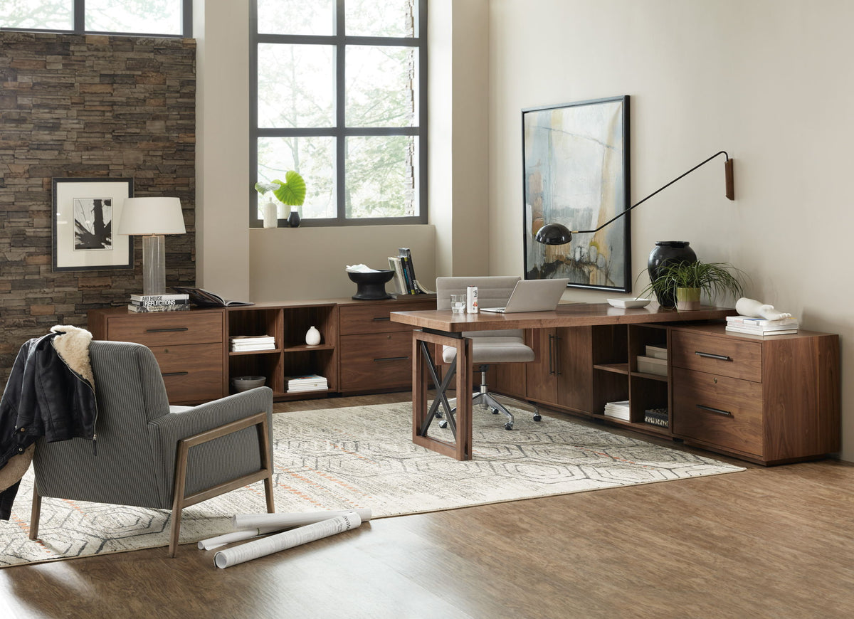 Home Office - Lateral File - Dark Brown
