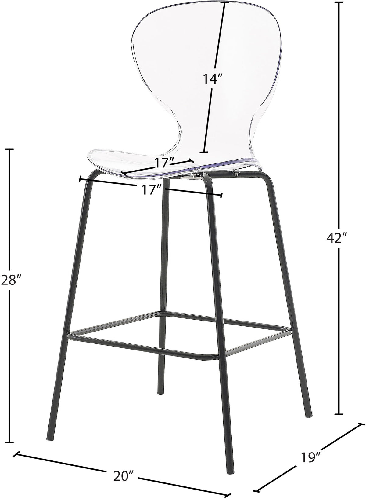 Clarion - Stool (Set of 2)