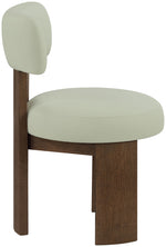 Atelier - Vegan Leather Upholstered Dining Chair (Set of 2) - Painted Brown Frame