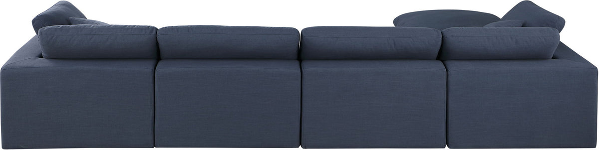 Comfy - 5 Piece Linen Modular Sectional With Chaise