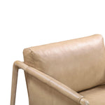Chakka - Genuine Leather Accent Chair