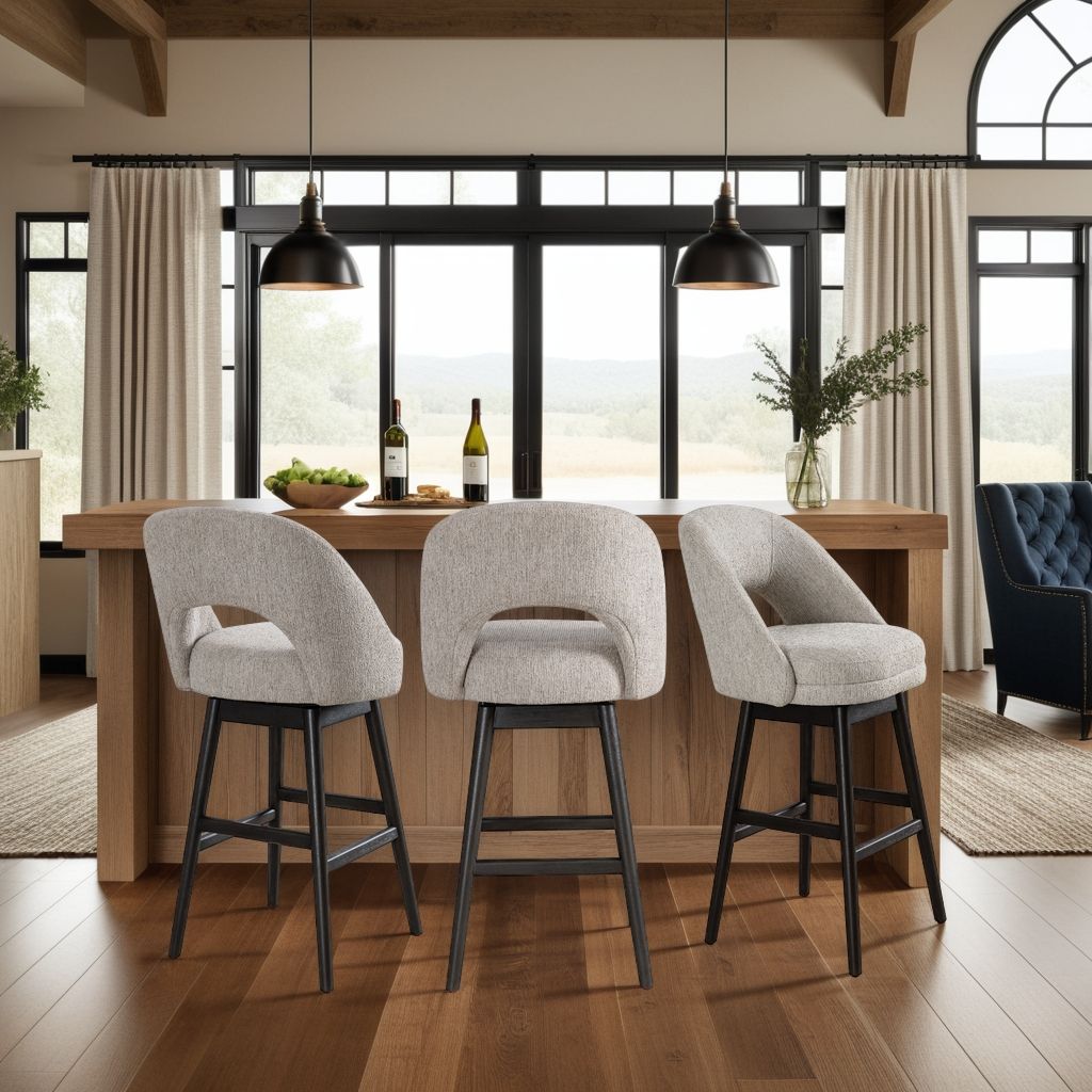Adrian - Swivel Barstool