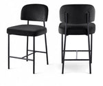 Zarelle - Performance Fabric Upholstered Counter Stool (Set of 2)