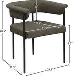 Malin - Boucle Dining Chair (Set of 2)