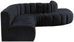 Arc - Velvet 7 Piece Modular Sofa