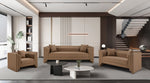 Everett - Vegan Leather Upholstered Sofa