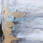 Road Less Traveled - Abstract Art - Blue