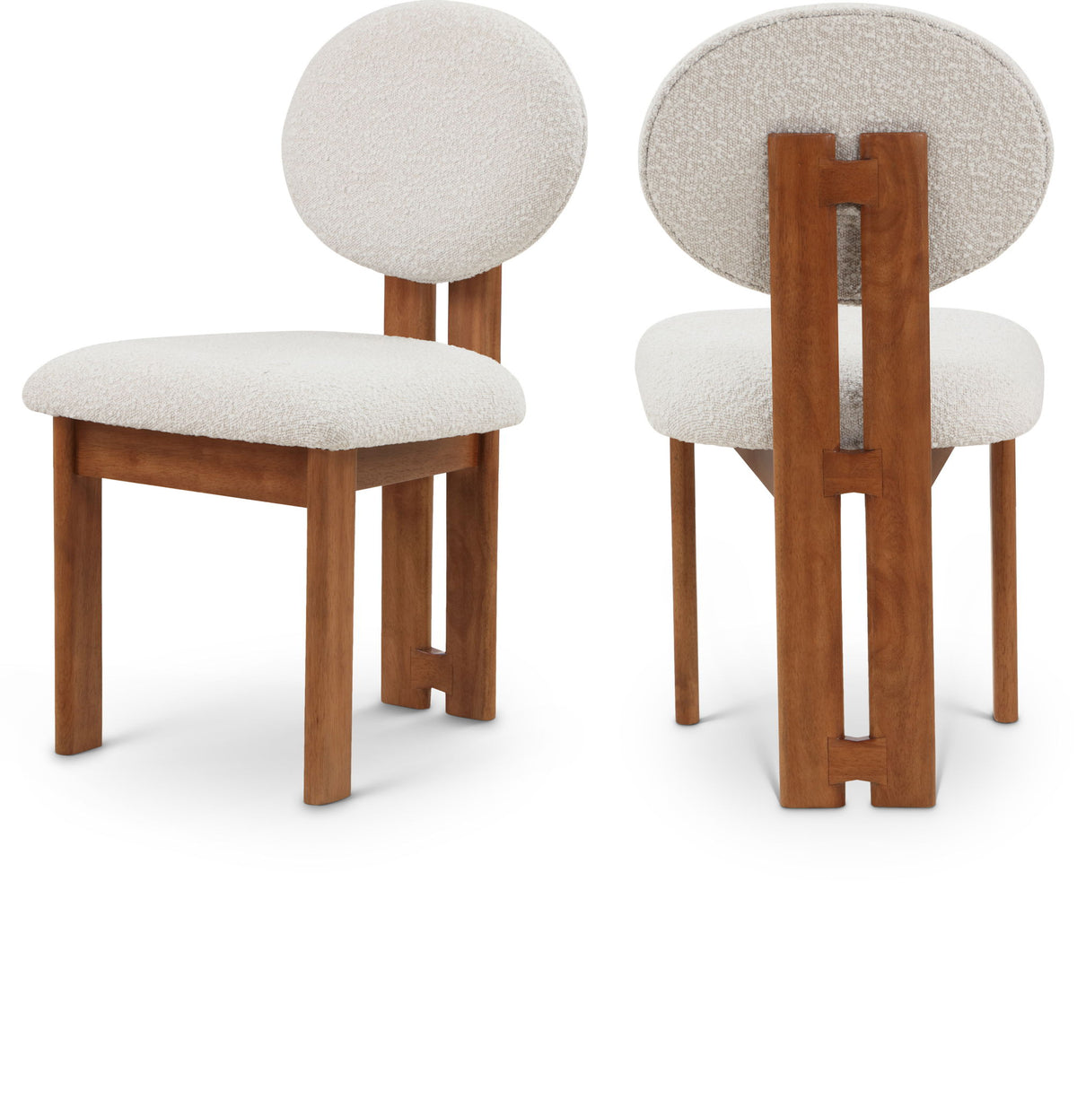 Napa - Dining Chair With Brown Legs (Set of 2)