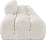 Ames - 5 Piece Boucle Upholstered Modular Sofa With 2 Armless Seats