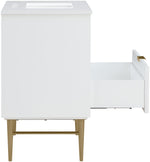 Modernist - Bathroom Vanity With Gold Legs