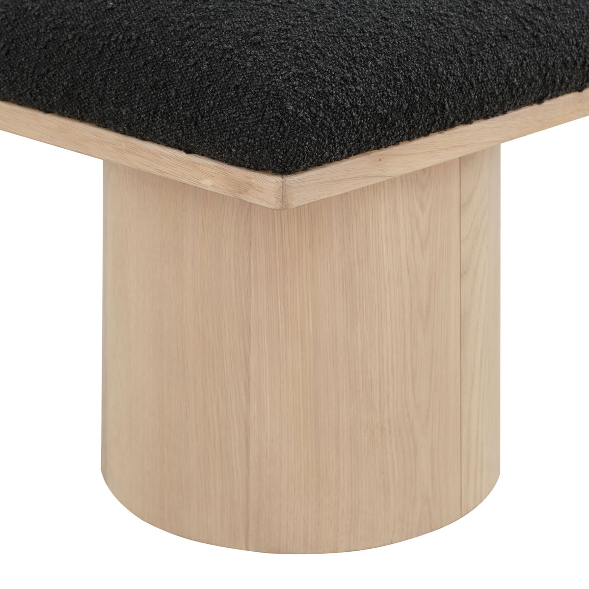 Pavilion - 4 Piece Modular Bench With Natural Base
