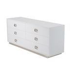 Victoria - Modern White Crocodile Dresser by VIG Furniture - View 5