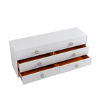Victoria - Modern White Crocodile Dresser by VIG Furniture - View 10