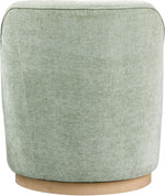 Clarita - Chenille Swivel Accent Chair