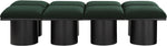 Pavilion - 8 Piece Modular Bench With Black Base