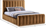 Amara - Velvet Bed
