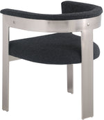 Romeo - Boucle Dining Chair With Silver Base (Set of 2)