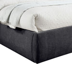 Adam - Chenille Fabric Bed With 70.5" Headboard