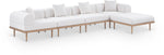 Laguna - 5 Piece 106.5" Upholstered Outdoor Patio Modular Sectional