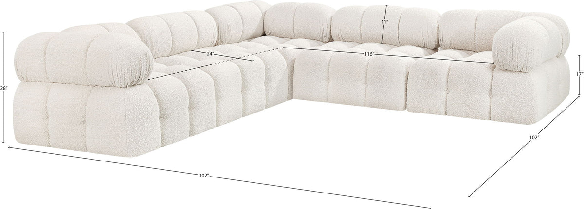 Ames - 5 Piece Modular Sectional
