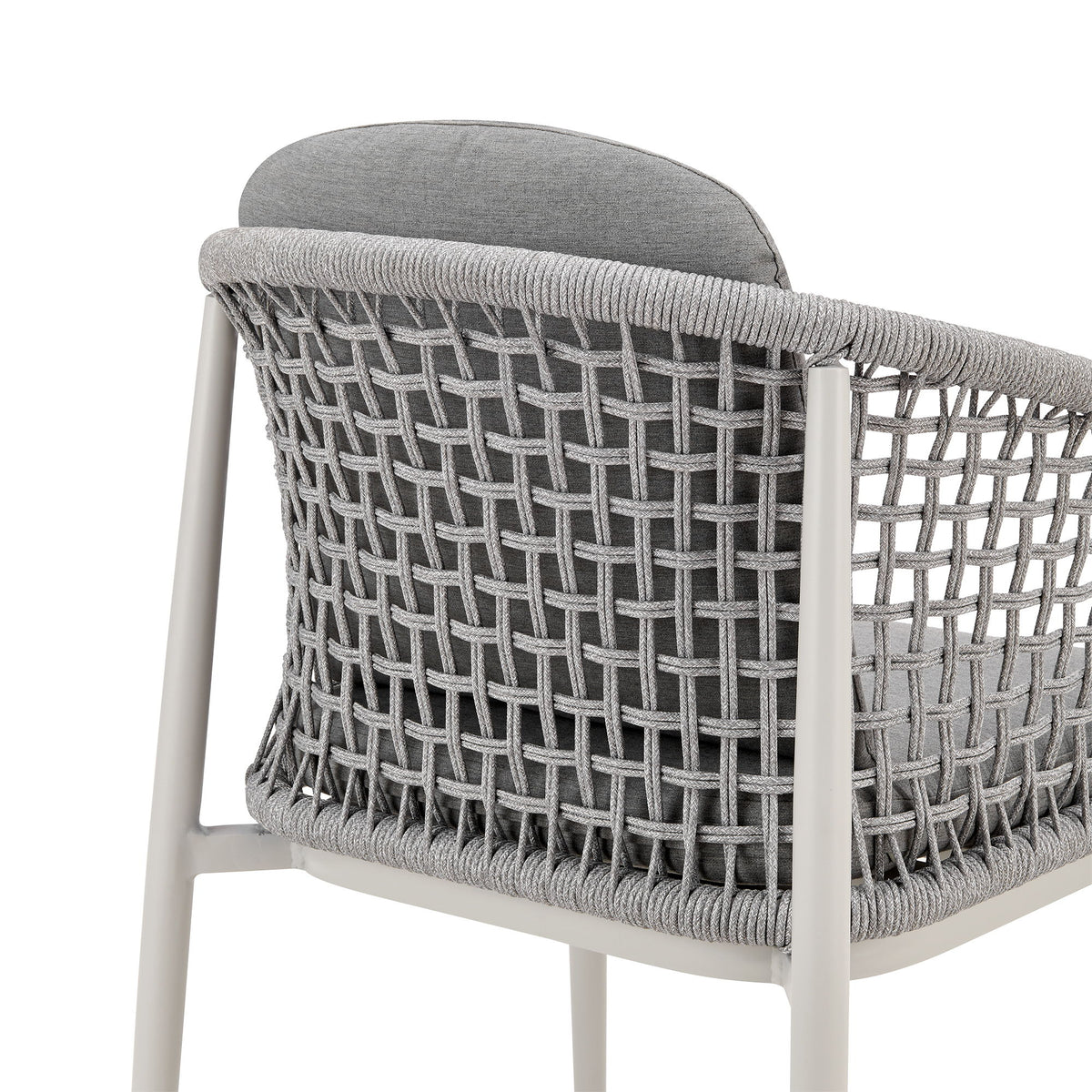 Rhodes - Outdoor Patio Dining Chair (Set of 2) - Light Gray