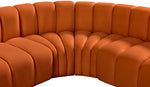 Arc - Velvet 7 Piece Corner Modular Sofa