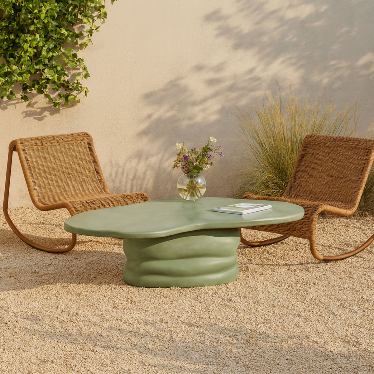 Branna - Concrete Coffee Table