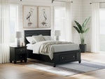 Lanolee - Panel Bed