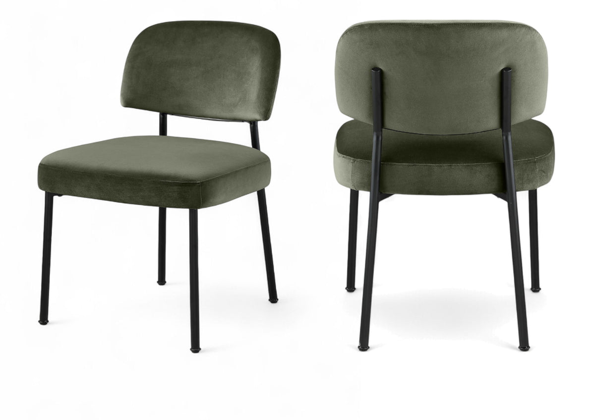 Zarelle - Performance Fabric Upholstered Dining Chair (Set of 2)