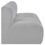 Arc - Boucle Fabric 2 Seats Modular Sofa