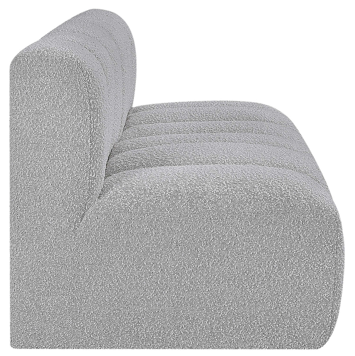 Arc - Boucle Fabric 2 Seats Modular Sofa
