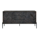 Mavis - Sideboard - Black / Woodtone