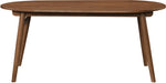Leesa - Solid Wood And Walnut Veneer Dining Table