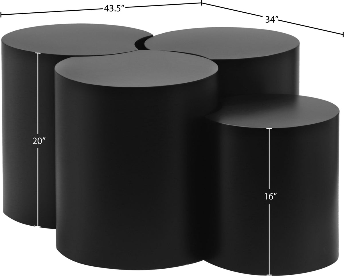 Dimple - 20" 4 Piece Modular Coffee Table