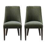 Manhattan Beever - Chenille Wood Dining Chair (Set of 2)