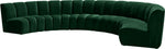 Infinity - 6 Piece Velvet Modular Sectional