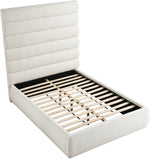 Adam - Linen Fabric Bed With 70.5" Headboard