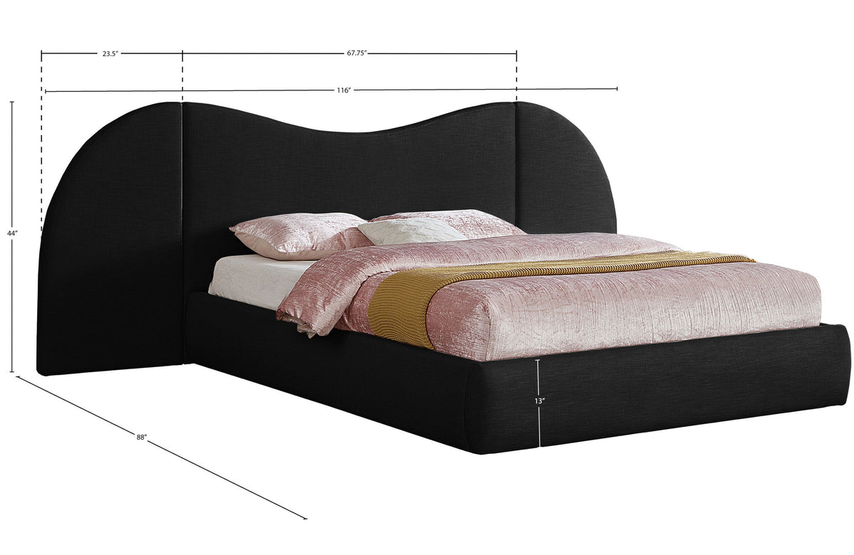 Everest - Linen Fabric Bed