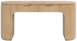 Astrid - Solid Wood And Oak Veneer Desk