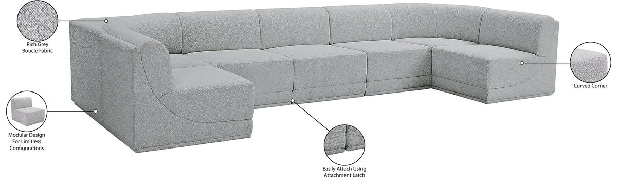 Ollie - 7 Piece Modular Sectional