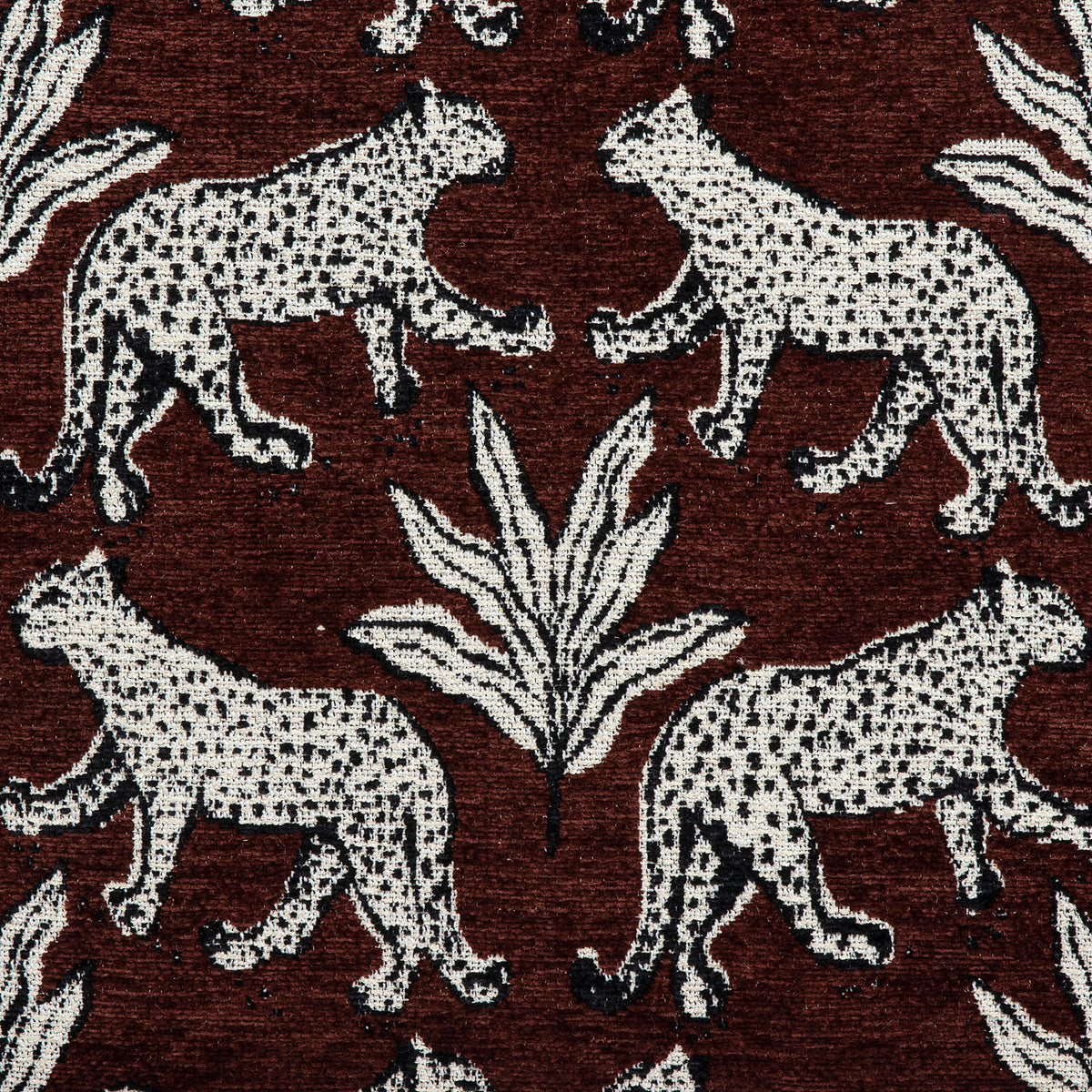 Ollie -  Leopard Jacquard Bench