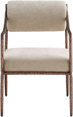 Bastille - Upholstered Dining Arm Chair (Set of 2) - Bronze Frame