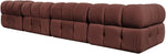 Orin - Fabric Velvet 4 Piece Modular Sofa